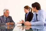 3 people meeting- Ambro