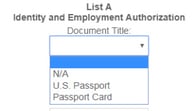 Identity and Employment Authorization