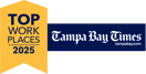 FrankCrum recognized as a 2025 Top Workplace by Tampa Bay Times for excellence in HR and employee experience