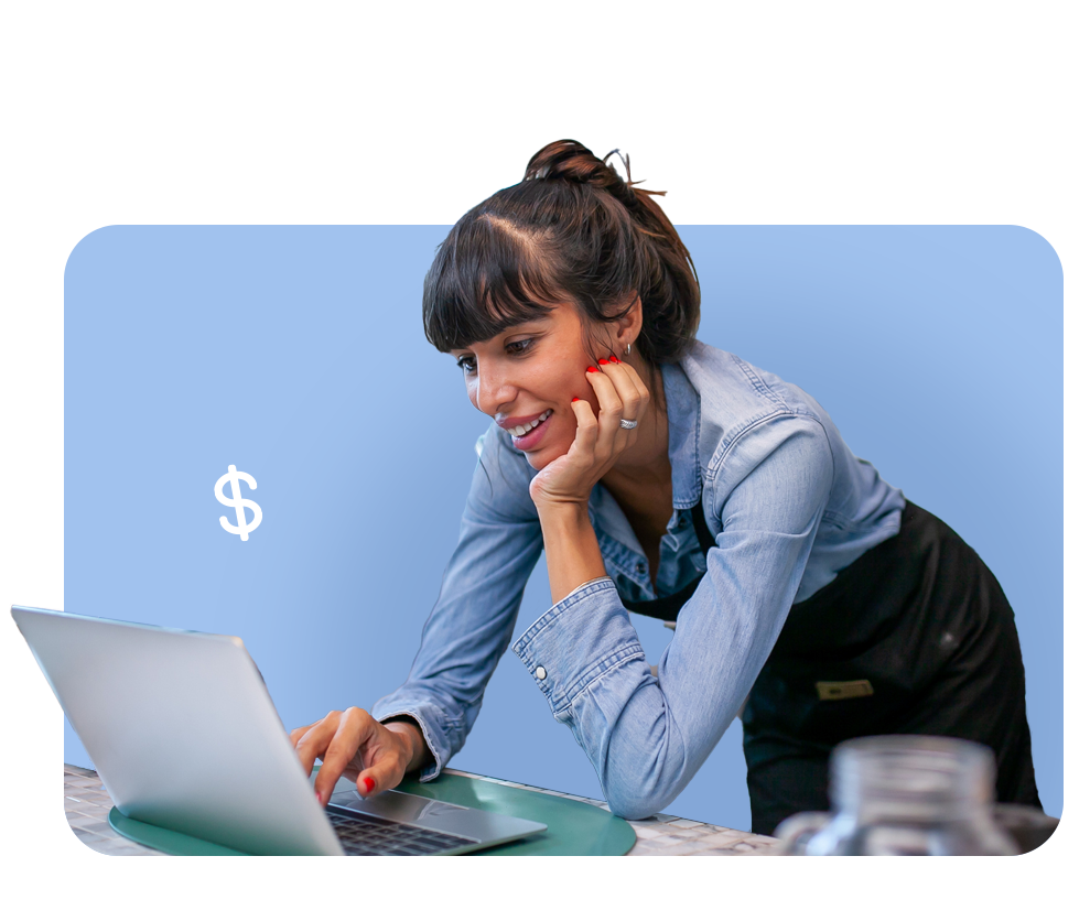 Businesswoman reviewing payroll documents, representing FrankCrum’s accurate and on-time payroll processing with responsive support