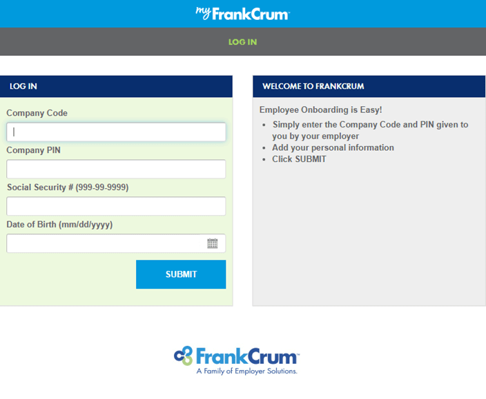 Login to MyFrankCrum